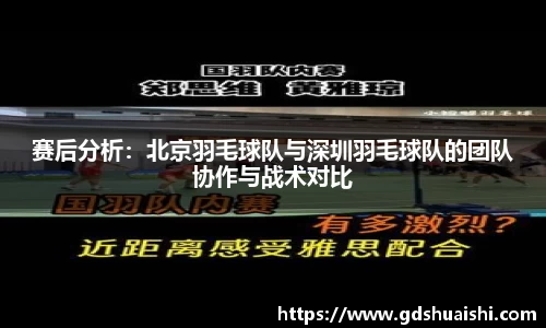 赛后分析：北京羽毛球队与深圳羽毛球队的团队协作与战术对比